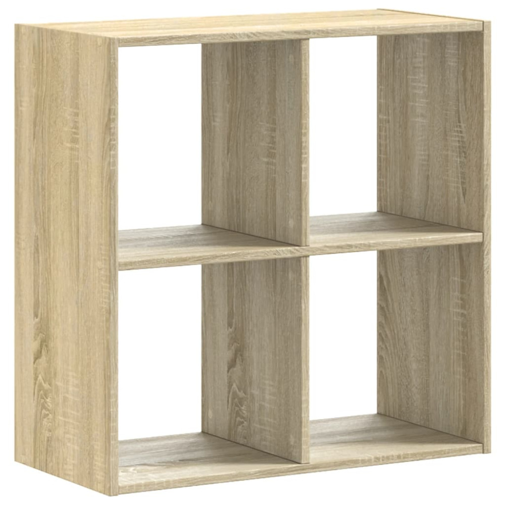 Produktbild för Bokhylla sonoma-ek 68,5x32x68,5 cm konstruerat trä
