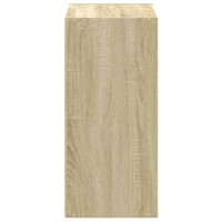 Produktbild för Bokhylla sonoma-ek 68,5x32x68,5 cm konstruerat trä