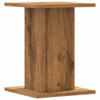 Produktbild för Högtalarställ 2 st ek 30x30x40 cm konstruerat trä