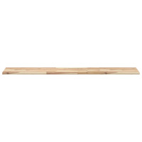 Produktbild för Svävande hyllor 4 st 140x30x2 cm obehandlat massivt akaciaträ