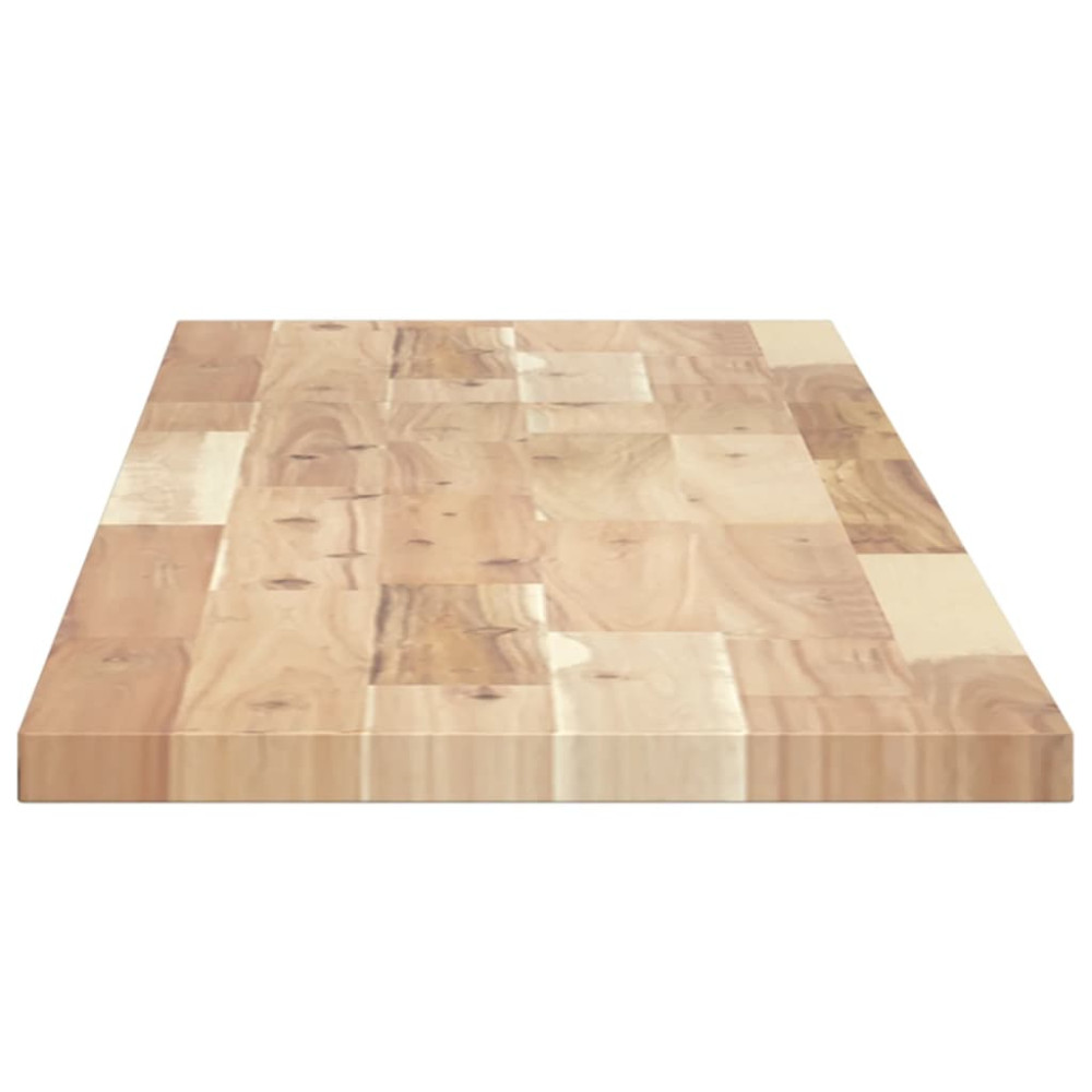 Produktbild för Svävande hyllor 4 st 140x30x2 cm obehandlat massivt akaciaträ