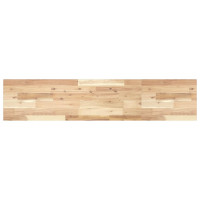 Produktbild för Svävande hyllor 4 st 140x30x2 cm obehandlat massivt akaciaträ
