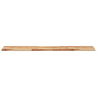 Produktbild för Svävande hylla 120x30x2 cm behandlat massivt akaciaträ