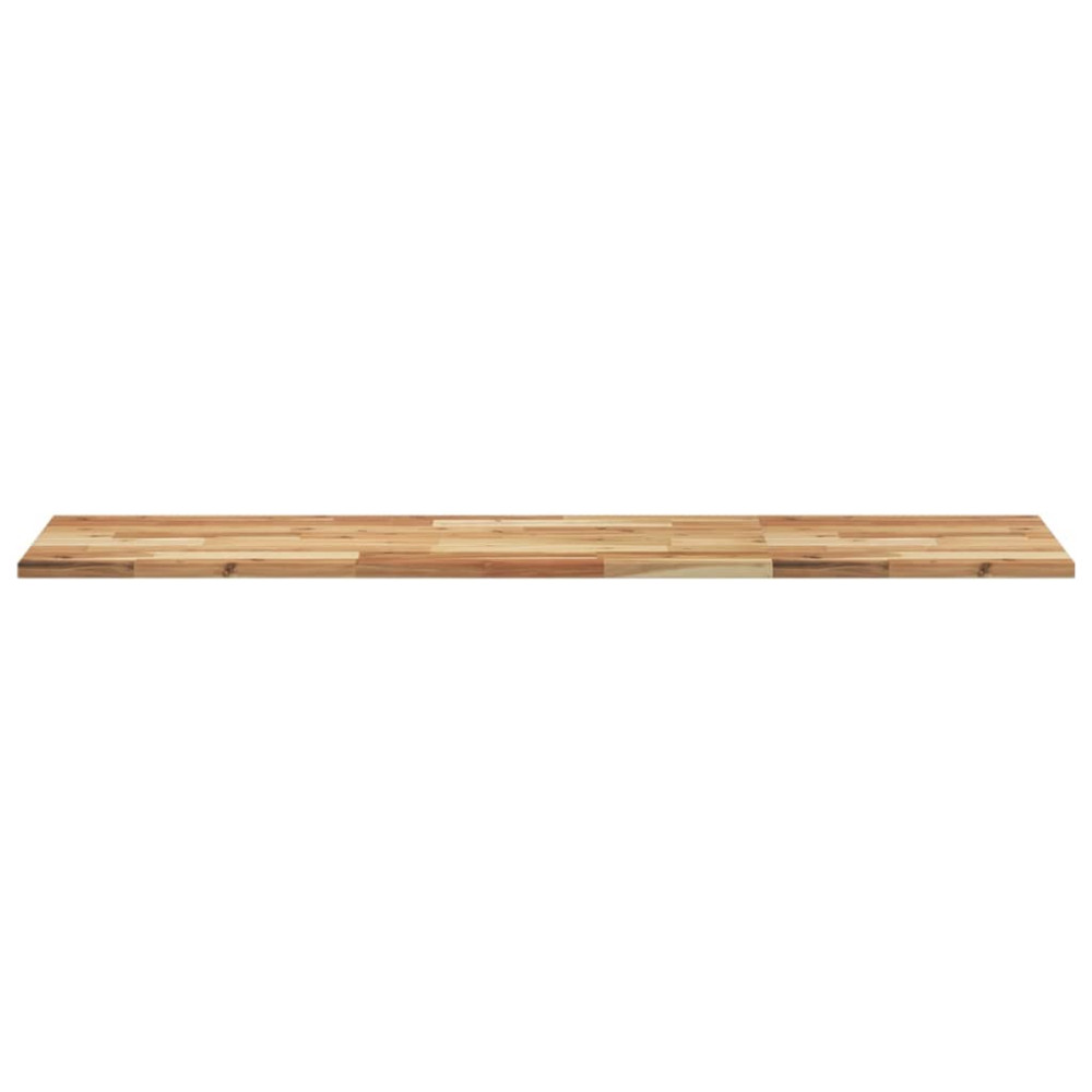 Produktbild för Svävande hyllor 2 st 120x40x2 cm behandlat massivt akaciaträ