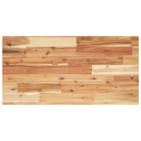 Produktbild för Svävande hylla 60x40x2 cm behandlat massivt akaciaträ
