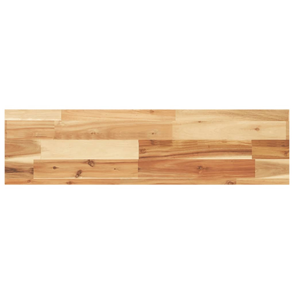 Produktbild för Svävande hyllor 3 st 80x20x4 cm behandlat massivt akaciaträ