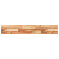 Produktbild för Svävande hylla 120x20x4 cm behandlat massivt akaciaträ
