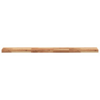 Produktbild för Svävande hylla 120x20x4 cm behandlat massivt akaciaträ