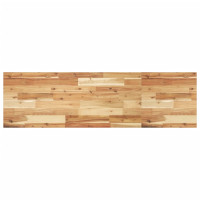 Produktbild för Svävande hyllor 4 st 140x40x2 cm behandlat massivt akaciaträ