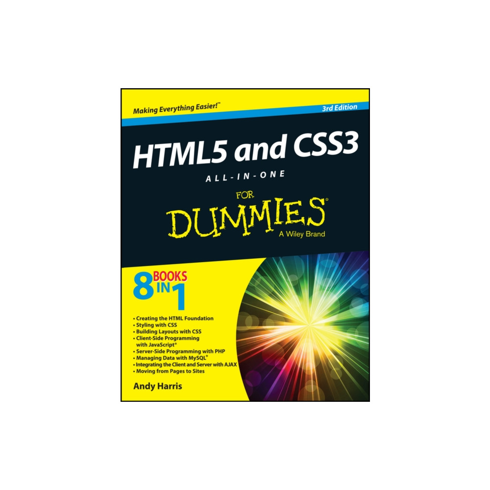 Produktbild för HTML5 and CSS3 All-in-One For Dummies (häftad, eng)