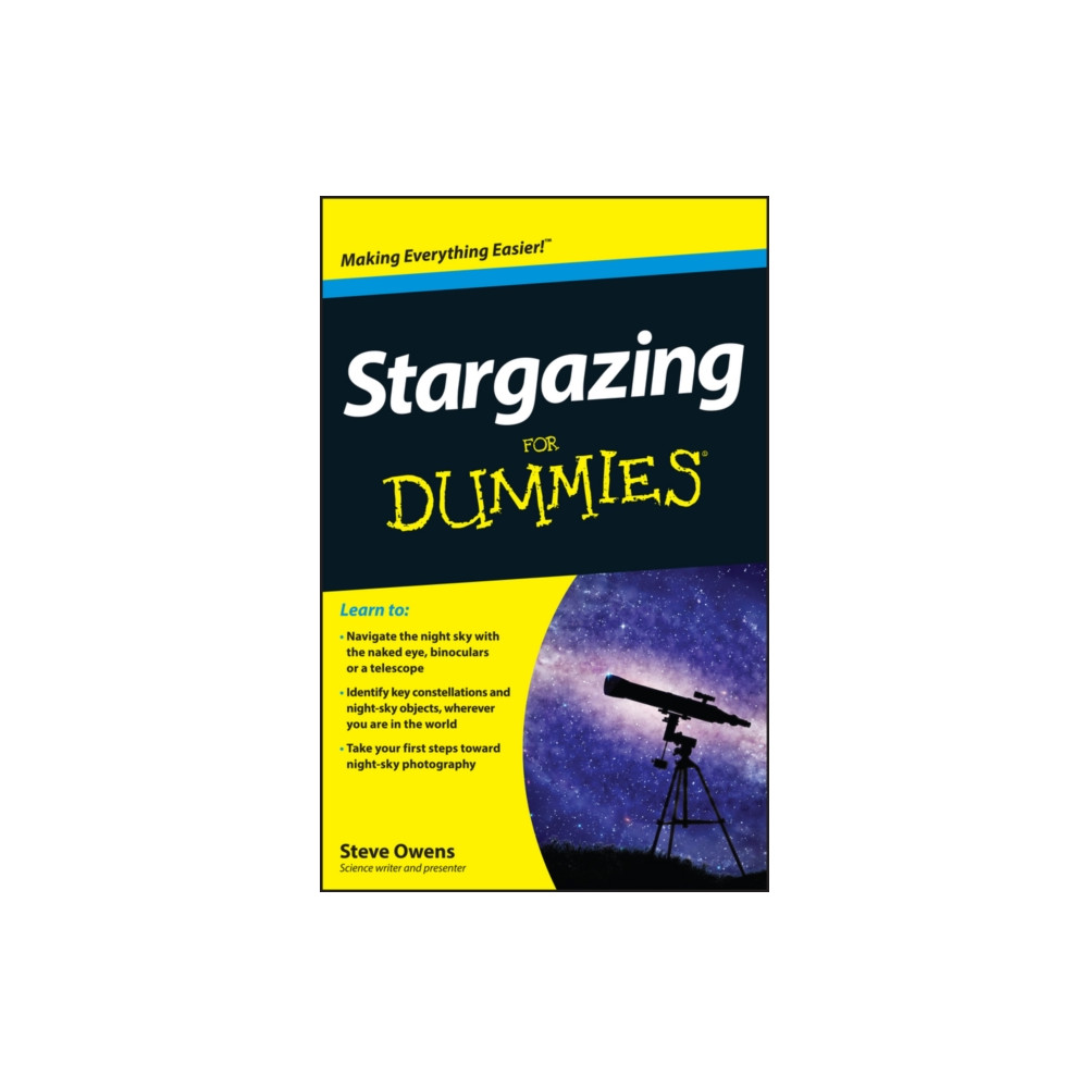 Produktbild för Stargazing For Dummies (häftad, eng)