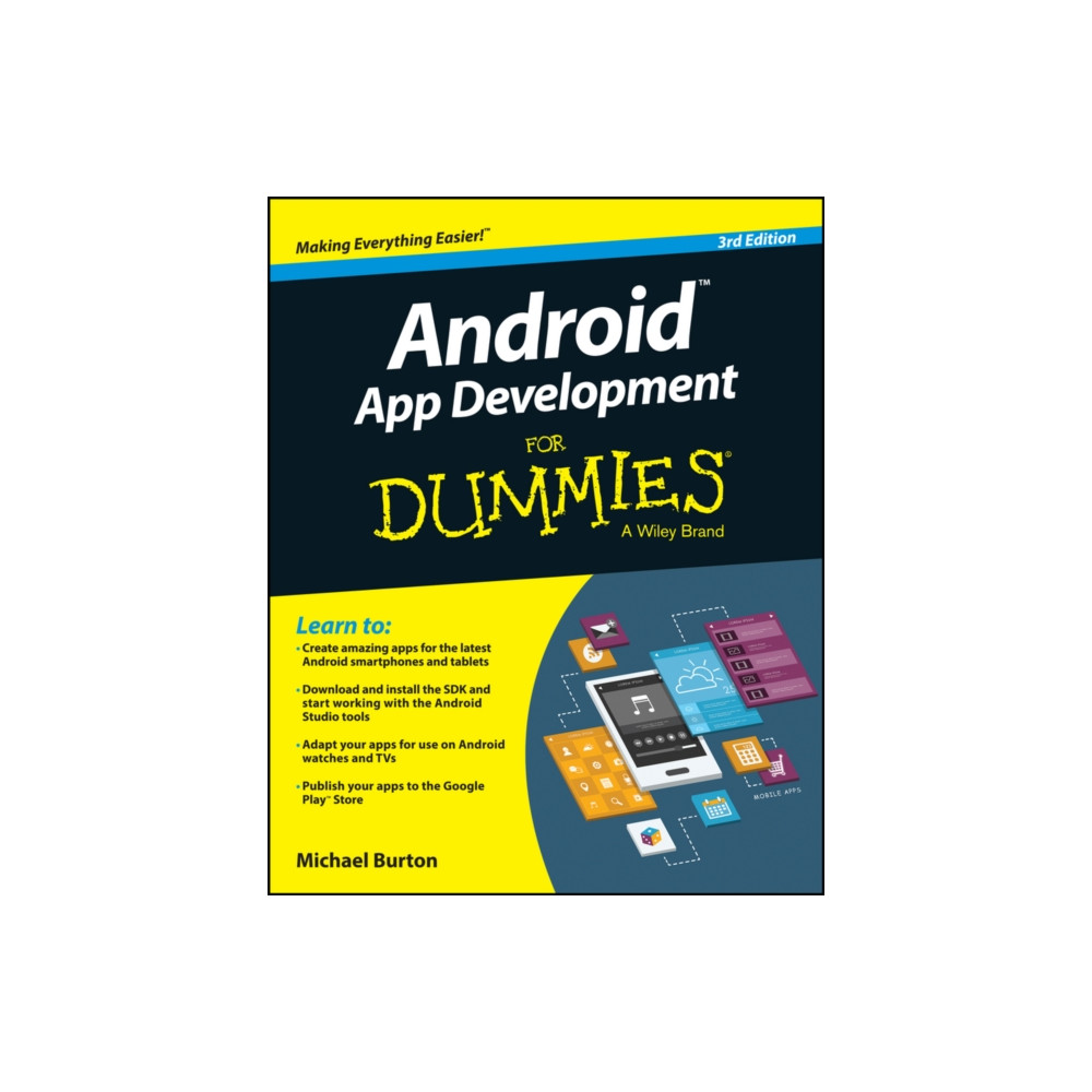 Produktbild för Android App Development For Dummies (häftad, eng)
