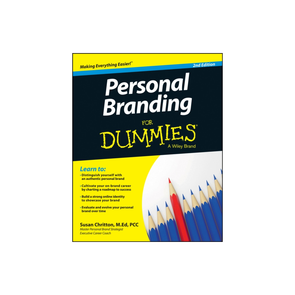 Produktbild för Personal Branding For Dummies (häftad, eng)