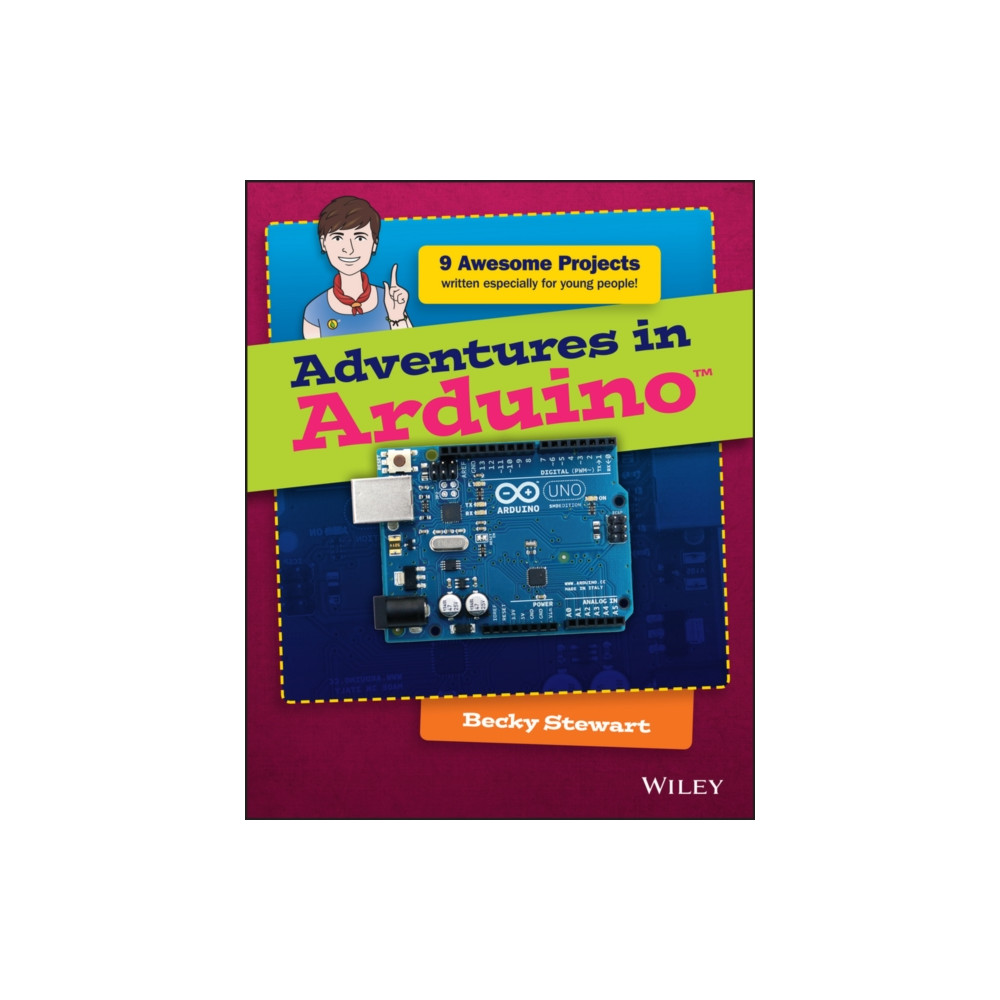 Produktbild för Adventures in Arduino (häftad, eng)