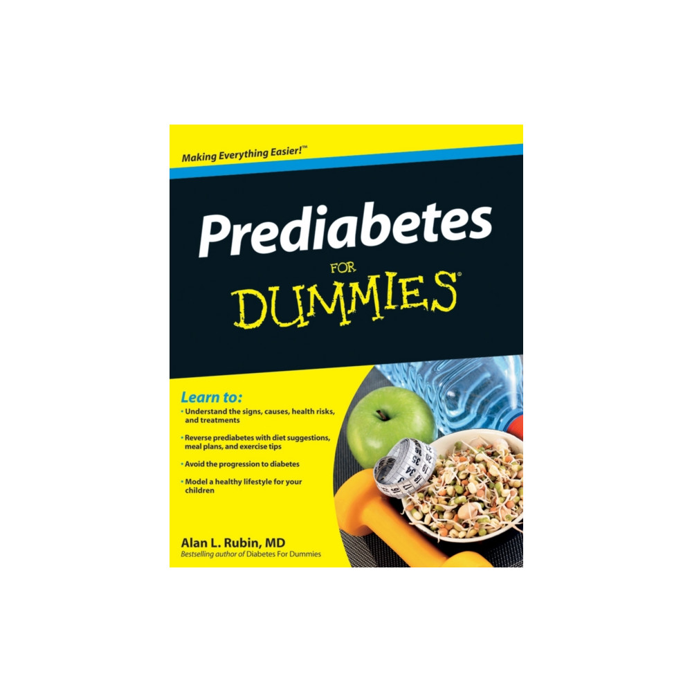 Produktbild för Prediabetes For Dummies (häftad, eng)