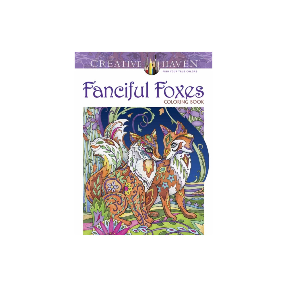 Produktbild för Creative Haven Fanciful Foxes Coloring Book (häftad, eng)