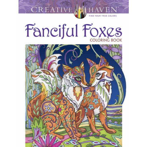 Dover publications inc. Creative Haven Fanciful Foxes Coloring Book (häftad, eng)