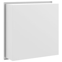 Produktbild för Duschnisch matt vit 32x32x9 cm rostfritt stål