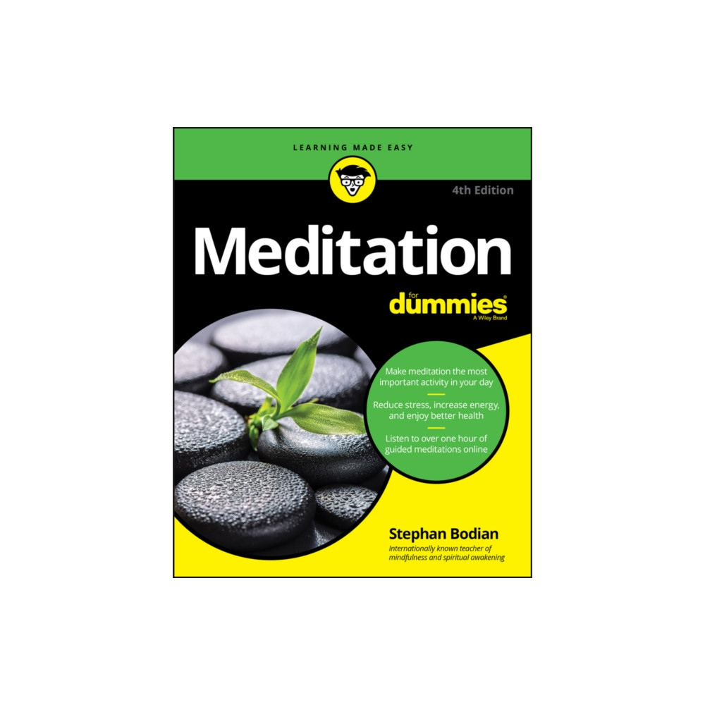 Produktbild för Meditation For Dummies (häftad, eng)