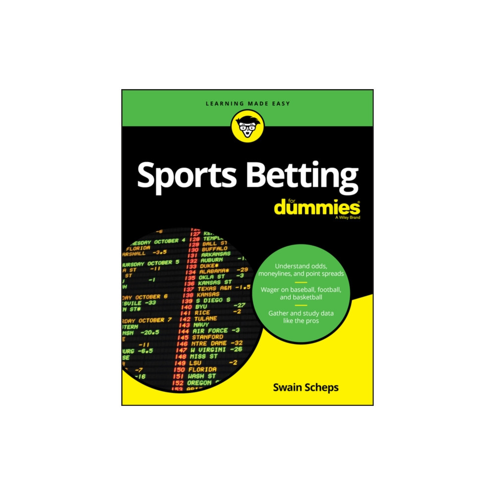 Produktbild för Sports Betting For Dummies (häftad, eng)