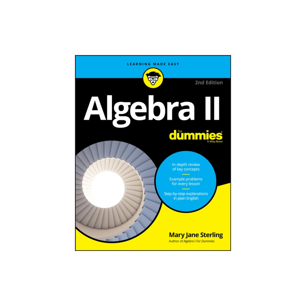 Produktbild för Algebra II For Dummies (häftad, eng)