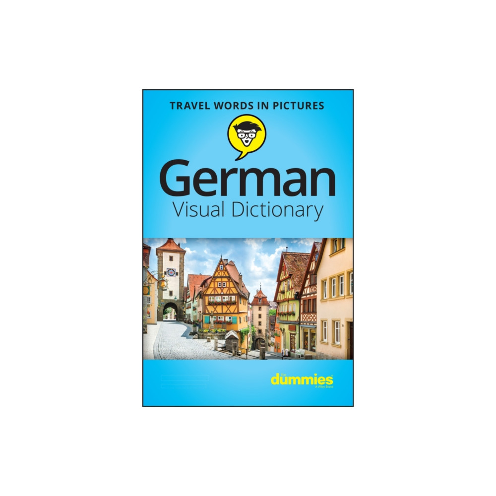 Produktbild för German Visual Dictionary For Dummies (häftad, eng)