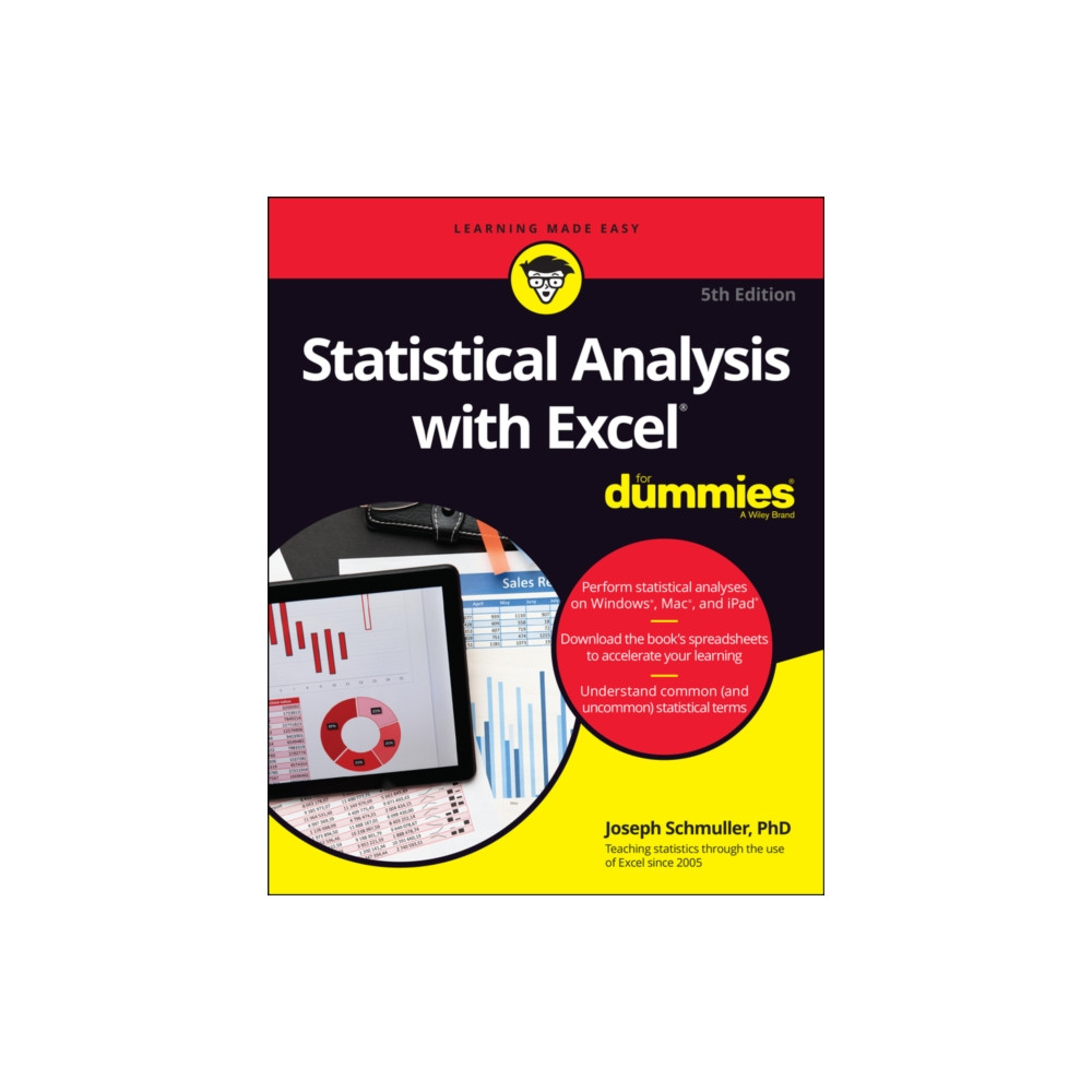 Produktbild för Statistical Analysis with Excel For Dummies (häftad, eng)