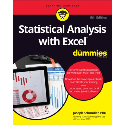 John Wiley & Sons Inc Statistical Analysis with Excel For Dummies (häftad, eng)