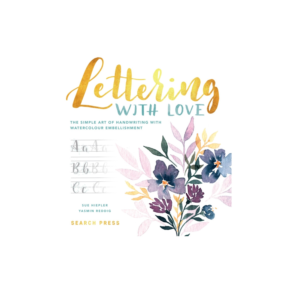 Produktbild för Lettering with Love (inbunden, eng)