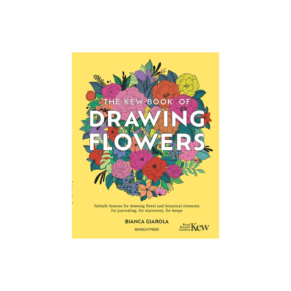 Produktbild för The Kew Book of Drawing Flowers (häftad, eng)