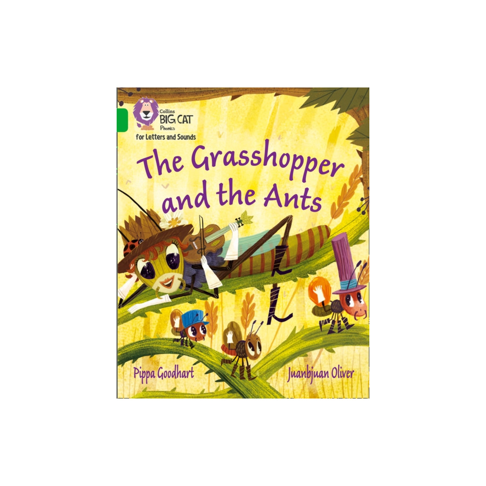 Produktbild för The Grasshopper and the Ants (häftad, eng)