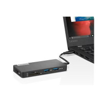 Produktbild för Lenovo USB-C 7-in-1 Hub - dockningsstation - USB-C - HDMI