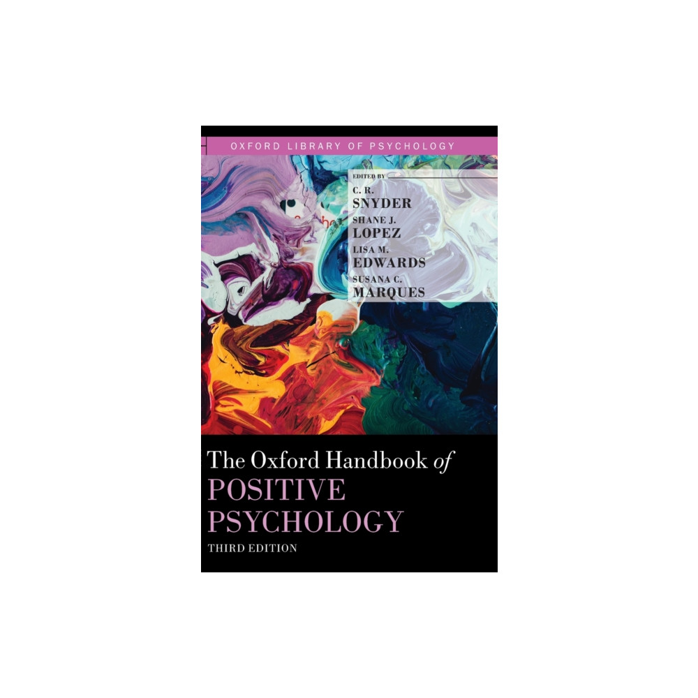 Produktbild för The Oxford Handbook of Positive Psychology (inbunden, eng)