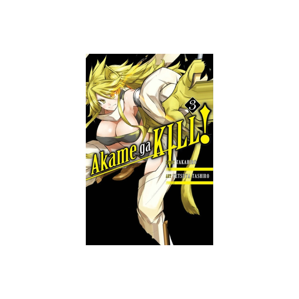 Produktbild för Akame Ga Kill!, Vol. 3 (häftad, eng)