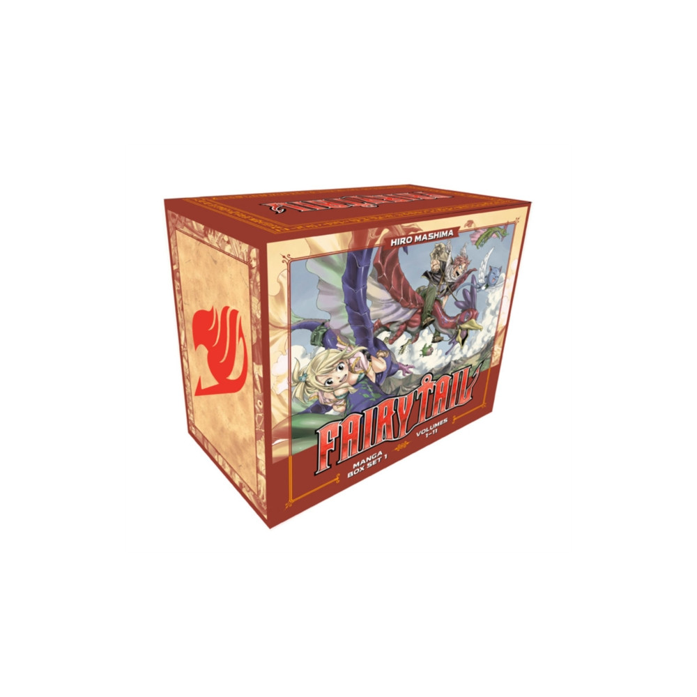 Produktbild för Fairy Tail Manga Box Set 1 (häftad, eng)