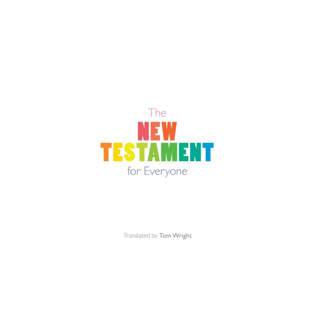 Produktbild för The New Testament for Everyone (häftad, eng)