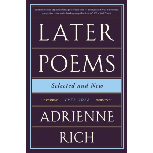 WW Norton & Co Later Poems: Selected and New (häftad, eng)