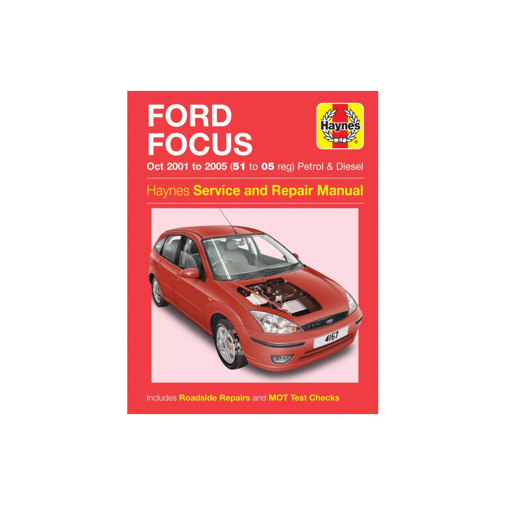 Produktbild för Ford Focus Petrol & Diesel (Oct 01 - 05) Haynes Repair Manual (häftad, eng)