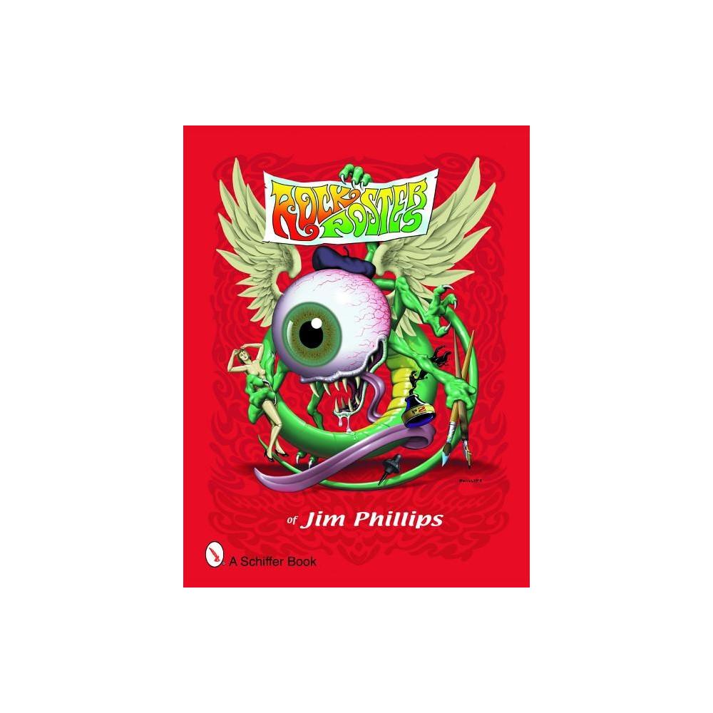 Produktbild för Rock posters of jim phillips (häftad, eng)