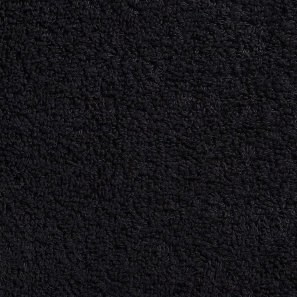 Produktbild för Premium gästhanddukar SOLUND 10 st svart 30x50 cm 600 gsm
