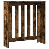 Produktbild för Elementskydd rökfärgad ek 78x20x82 cm konstruerat trä