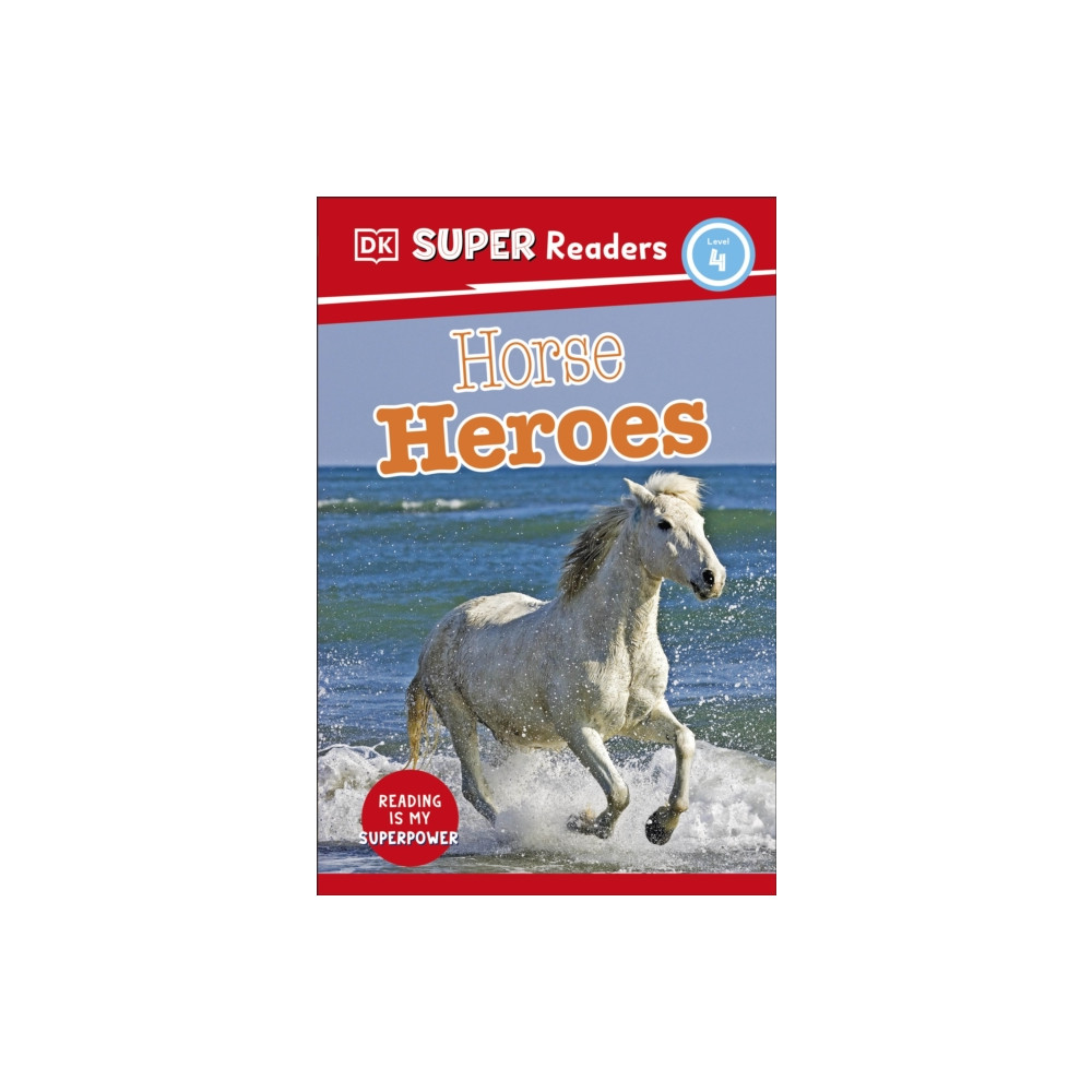 Produktbild för DK Super Readers Level 4 Horse Heroes (häftad, eng)