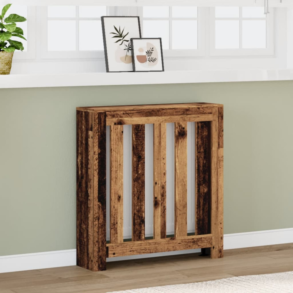 Produktbild för Elementskydd åldrat trä 78x20x82 cm konstruerat trä
