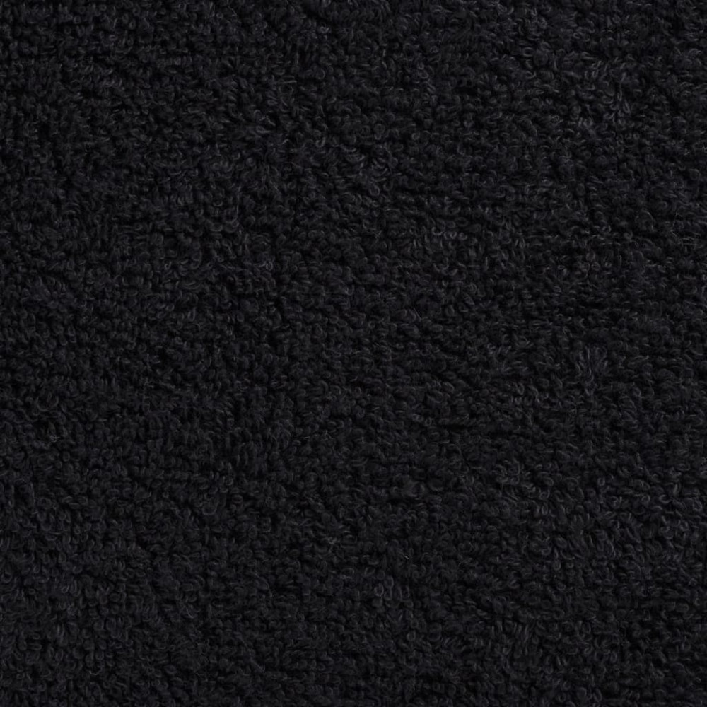 Produktbild för Premium gästhanddukar SOLUND 2 st svart 30x50 cm 600 gsm