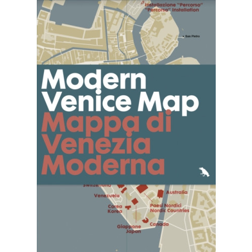 Blue Crow Media Modern Venice Map