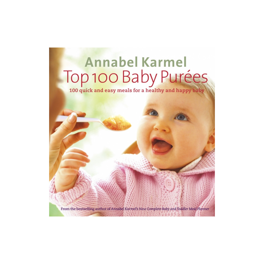 Produktbild för Top 100 Baby Purees (inbunden, eng)