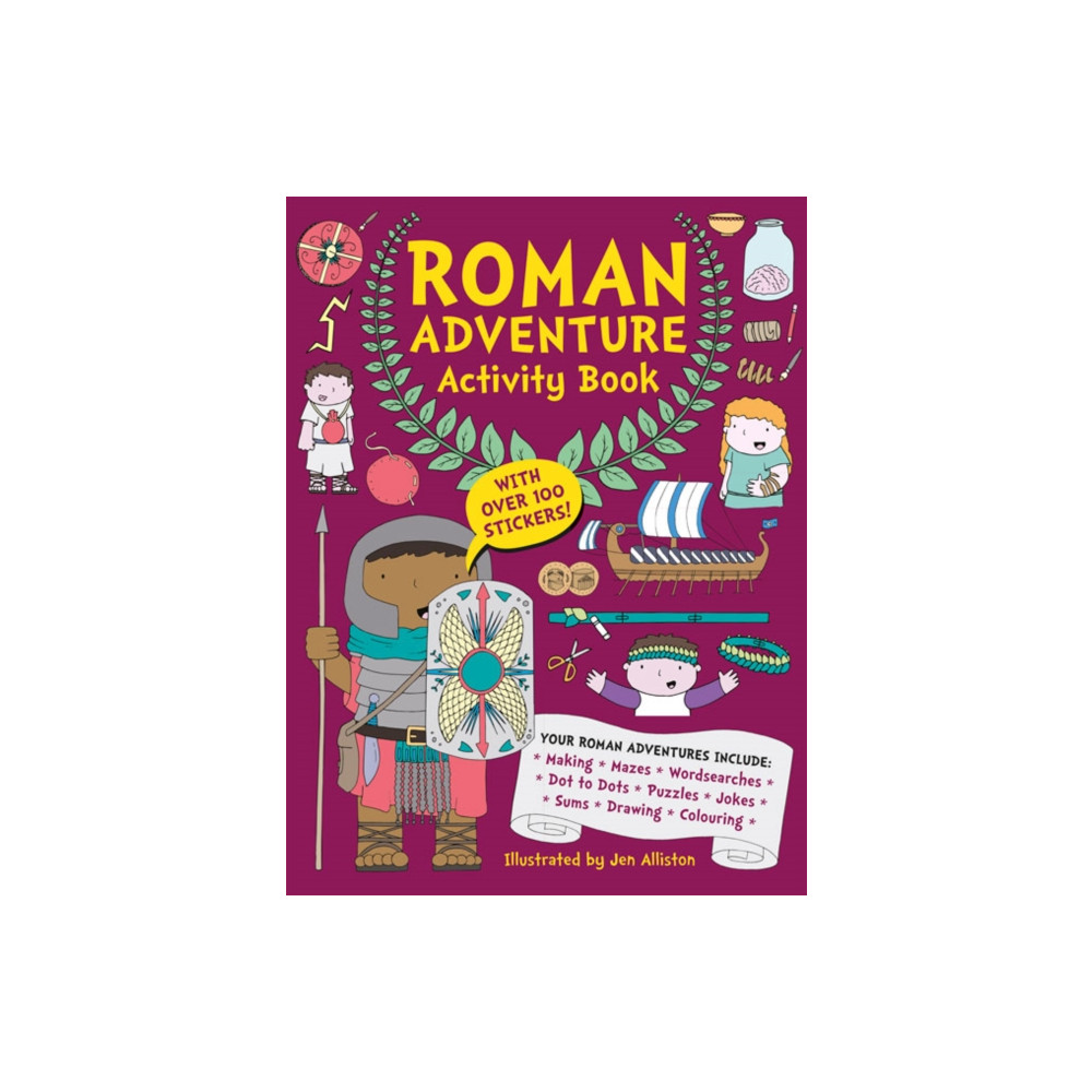 Produktbild för Roman Adventure Activity Book (häftad, eng)