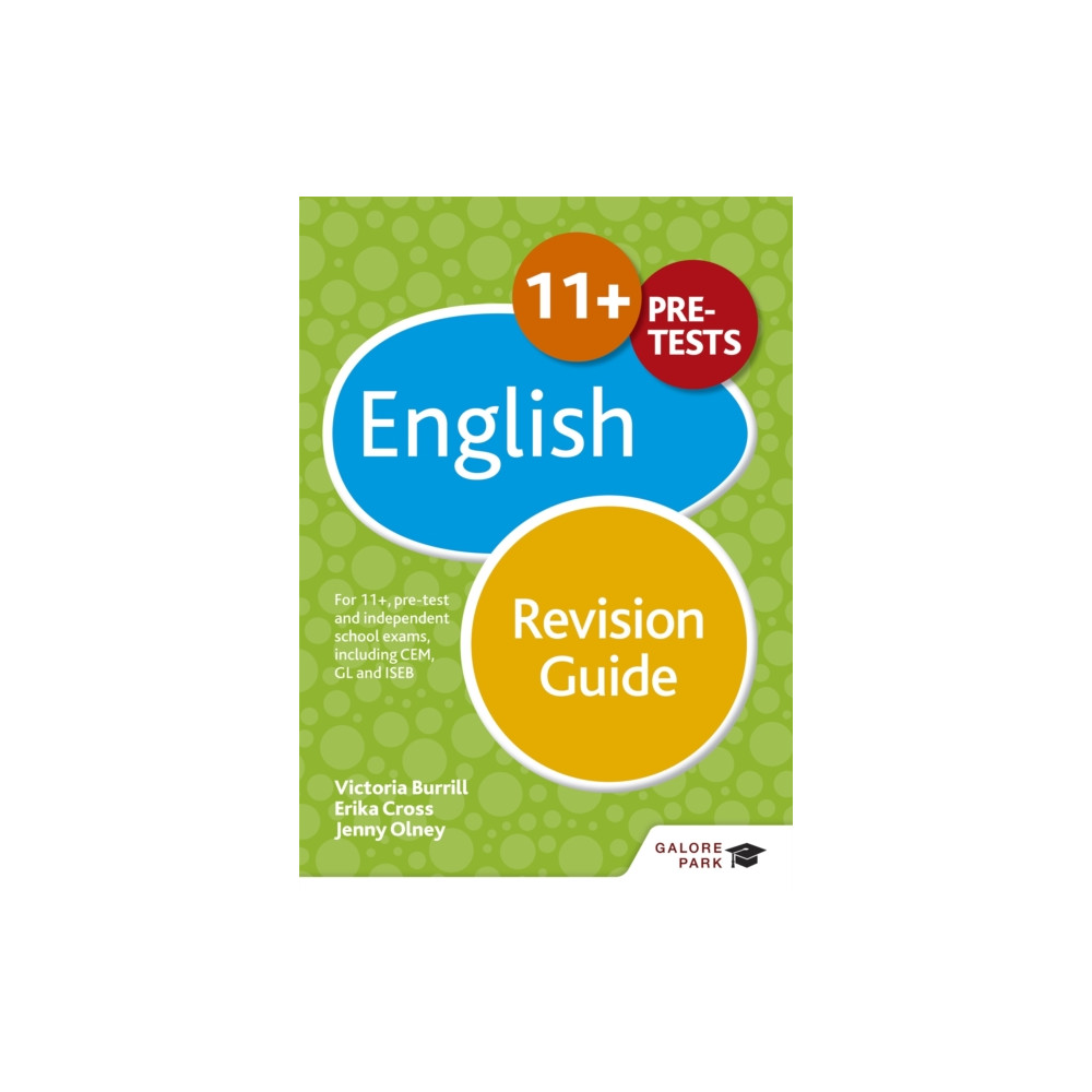 Produktbild för 11+ English Revision Guide (häftad, eng)