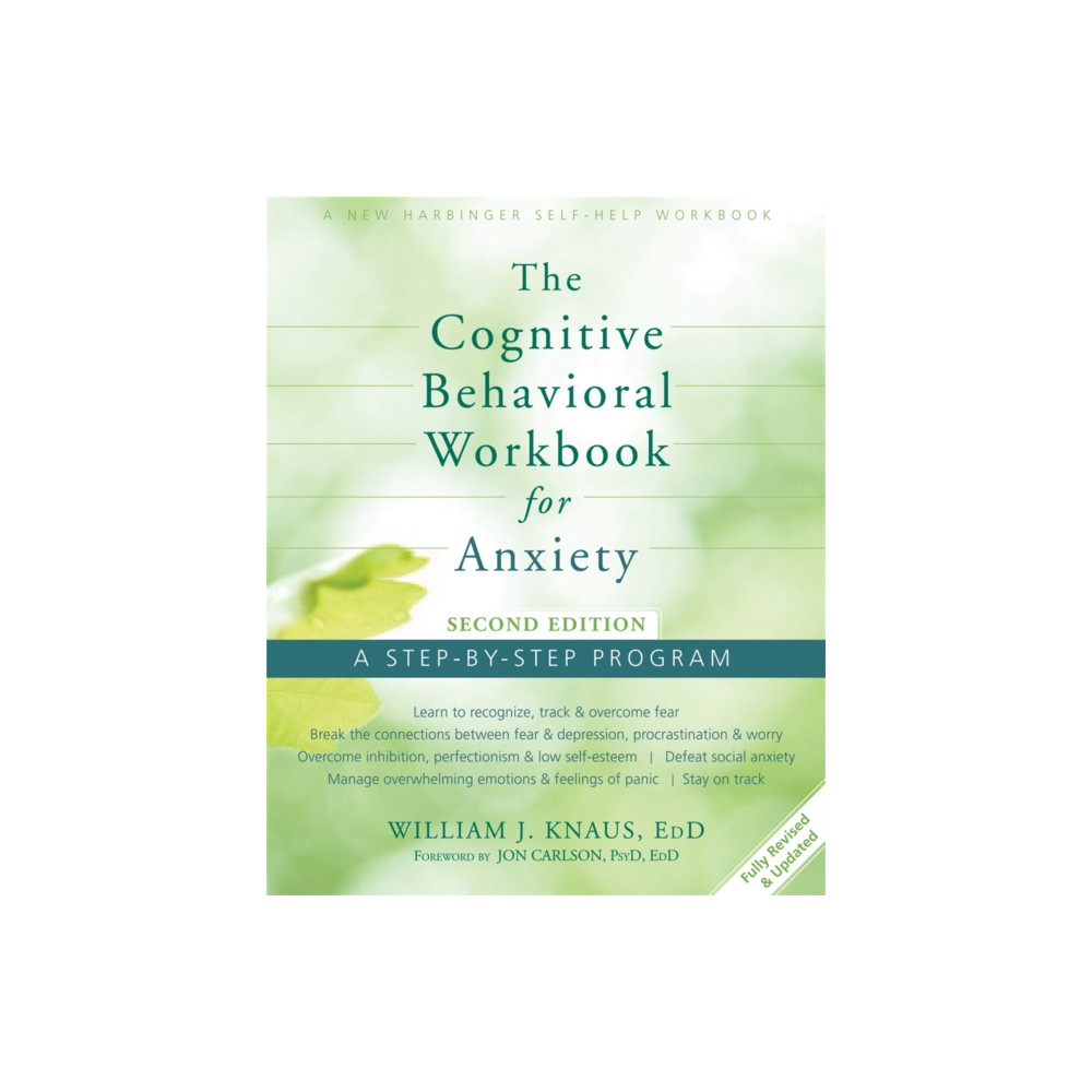 Produktbild för Cognitive Behavioral Workbook for Anxiety (häftad, eng)