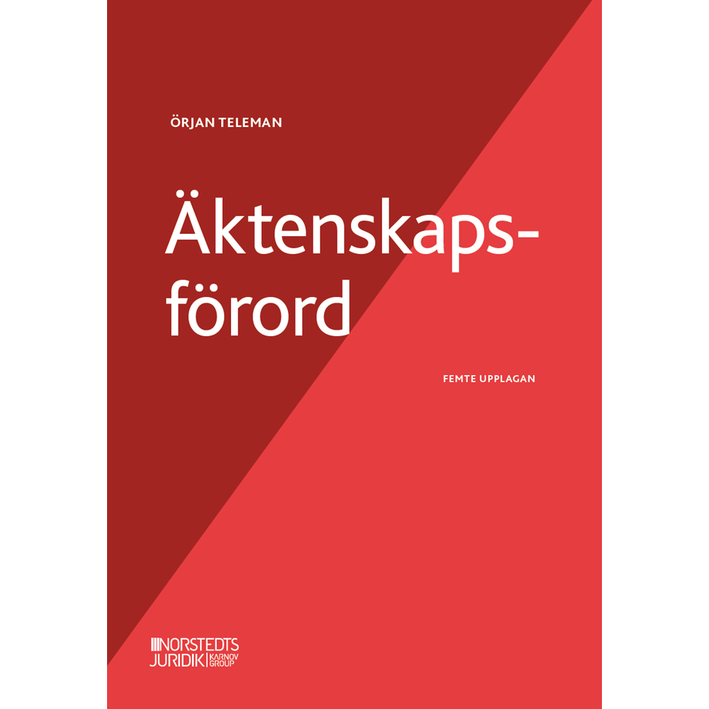 Produktbild för Äktenskapsförord (häftad)